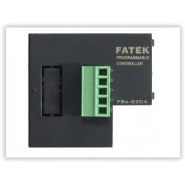 2 channels, 12-bit analog output board (0~10V or 0~20mA) - FBs-B2DA