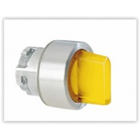 Illuminated Selector Switch Actuator 2 Positions, YELLOW - 8LM2TSL1205