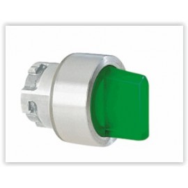 Illuminated Selector Switch Actuator, 2 positions GREEN  -8LM2TSL1203