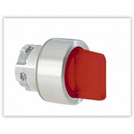 Illuminated Selector Switch Actuator, 2 positions, Red - 8LM2TSL1204