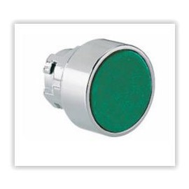 Bouton poussoir, retour à ressort, Vert - 8LM2TB103